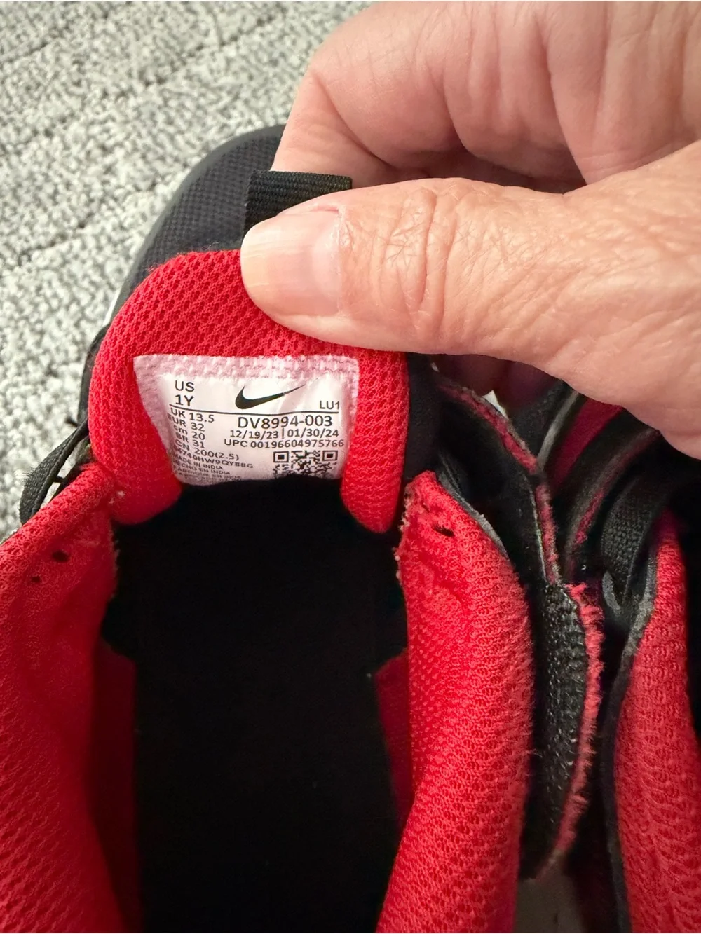 Nike boys sneakers